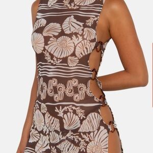 FAE beach cover up dress size Large brand new with tags